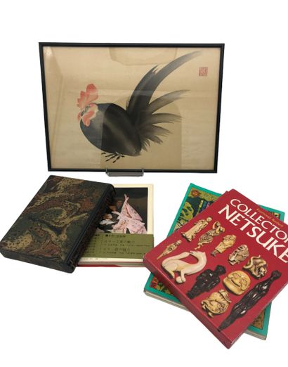 Set of Asian objects including:
-a lot of...