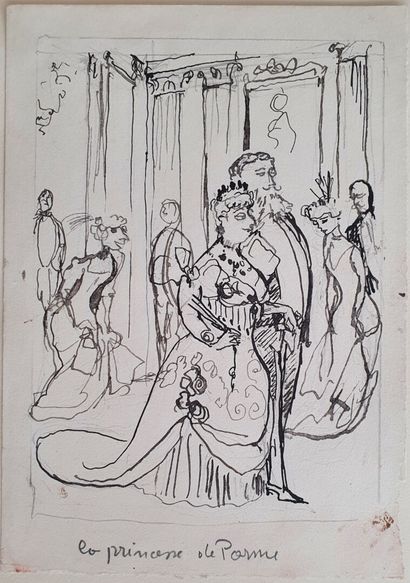 Philippe JULLIAN, La Princesse de Parme,...