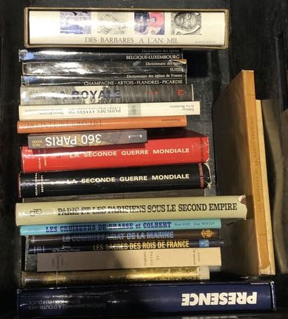 Important lot of various works on the world...