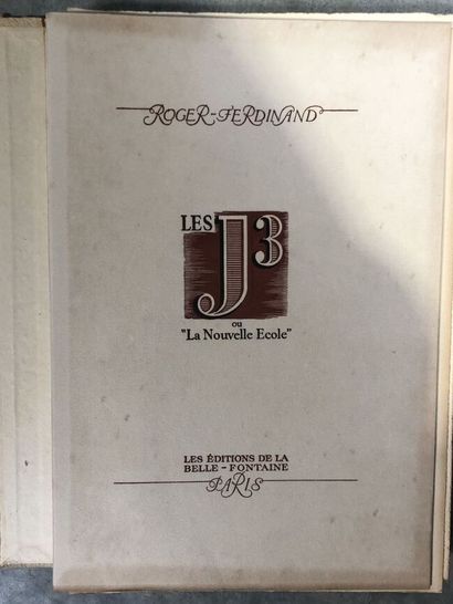 Important lot of various works including...