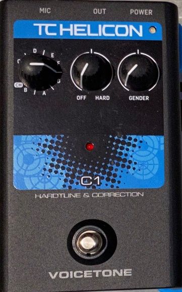 TC Helicon effect pedal, Voicetone C1 mo...