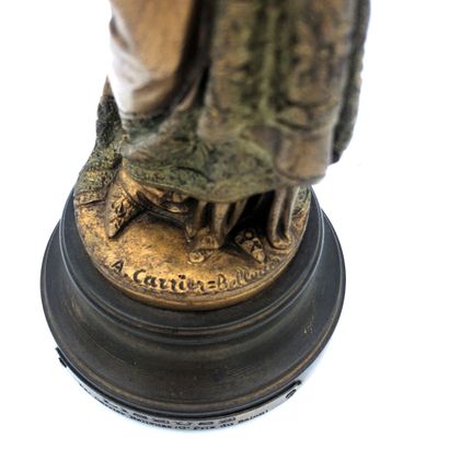 CARRIER-BELLEUSE (1824-1887)
La liseuse
Sculpture...