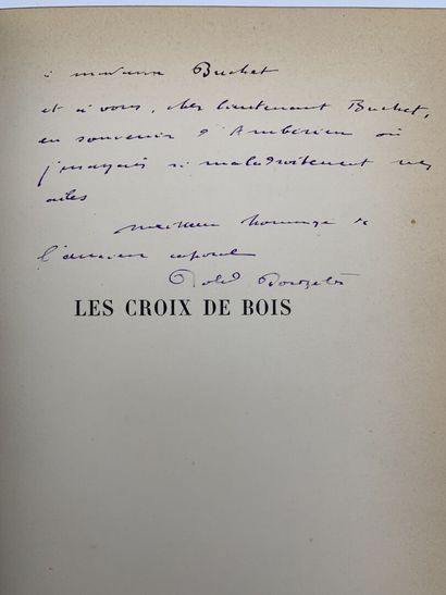 [DUNOYER DE SEGONZAC] Roland DORGELES. Les...