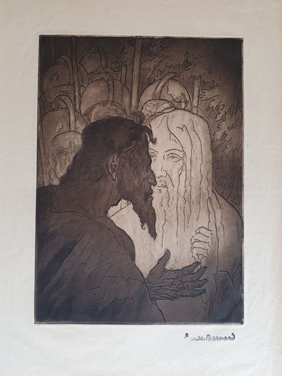 Émile BERNARD - DEUX PERSONNAGES
Émile BERNARD...