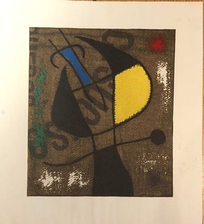 Joan MIRO (1893-1983) after
