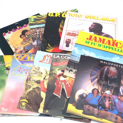 Lot of about 175 records of African and West...