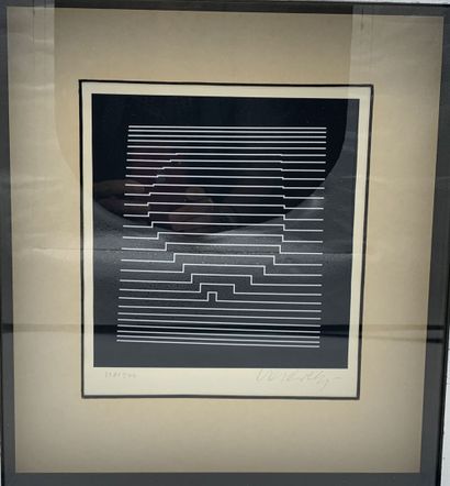 Victor VASARELY (1906-1997), sérigraphie
Victor...