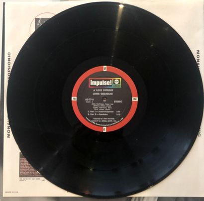 John Coltrane - A Love Supreme disc
John...