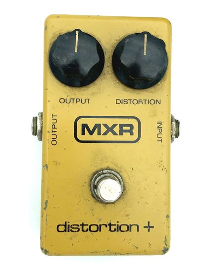 MXR pedal, Disto + model. The script block...