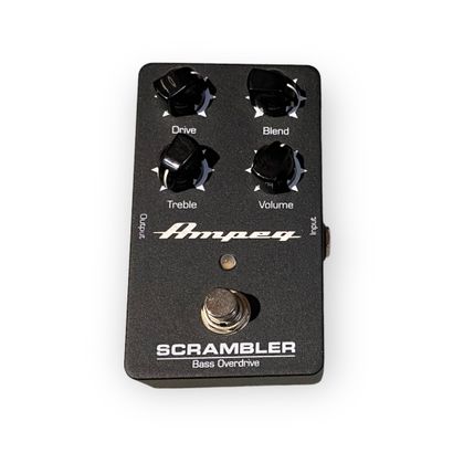 Ampeg effect pedal, scrambler bass overdrive...
