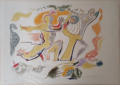 André MASSON - SCENES EROTIQUES, 11 LITHOGRAPHIES
André...