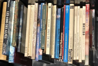 Important lot of various works including...