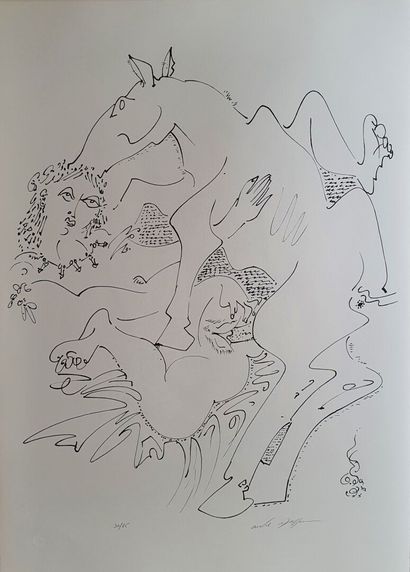 André MASSON - Quinze lithographies originales...