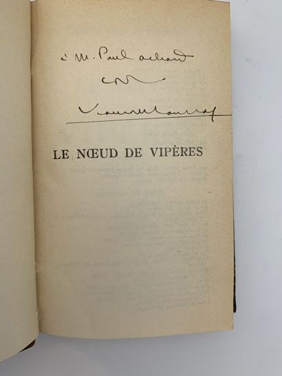 François MAURIAC, lot de 6 livres
François...