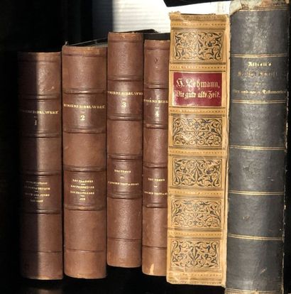 Important lot of various volumes on the Opera,...