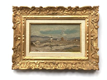 Henry GROSJEAN (1864-1948)
Paysage de campagne...