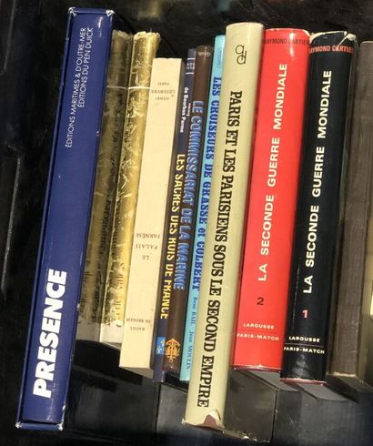 Important lot of various works on the world...