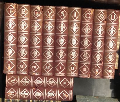 Important lot of various works including...
