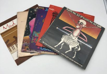 Lot of 70 jazz and progressive rock records.
Variable...
