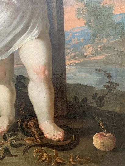 École PORTUGAISE vers 1700, l'enfant Jésus
École...