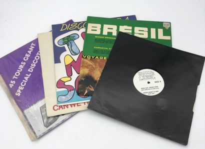Lot of about 65 World music records, 33 rpm...