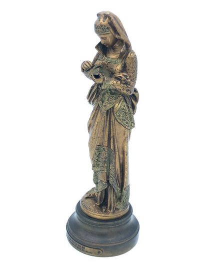 CARRIER-BELLEUSE (1824-1887)
La liseuse
Sculpture...