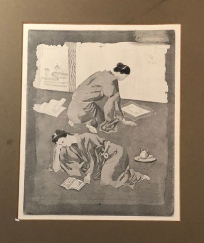 Tsuguharu FOUJITA, eau forte
Tsuguharu FOUJITA...