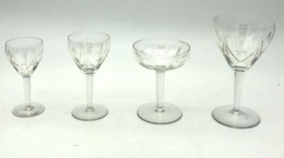Service de verres SAINT LOUIS
SAINT LOUIS,...