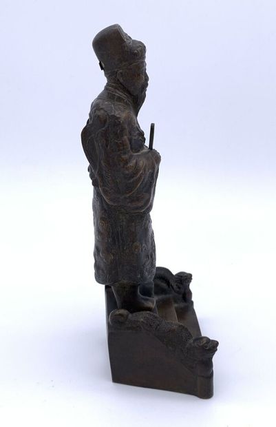 CHINE du Sud, Début du XXe siècle, Dignitaire...