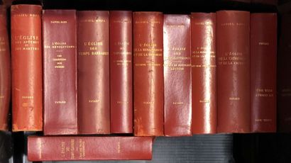 Important lot of various works including...