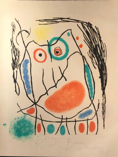 Joan MIRO, Grand Duc I. 1965.
Joan MIRO (1893-1983)
Grand...