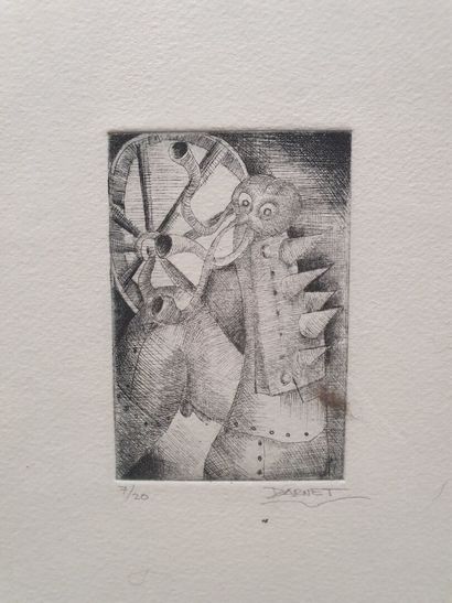 * Cinq estampes modernes
* FIVE MODERN PRINTS...