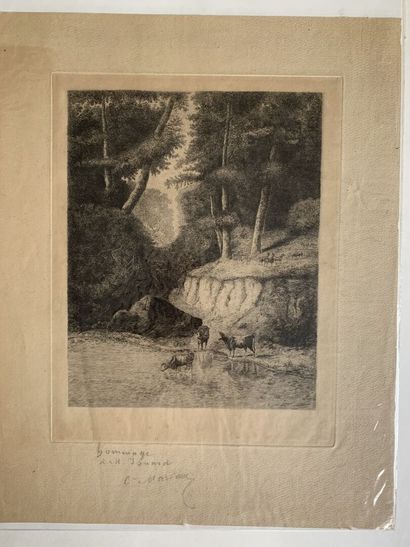 Charles -François DAUBIGNY (1817 - 1878),...