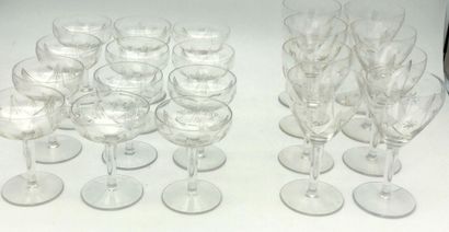 Service de verres SAINT LOUIS
SAINT LOUIS,...