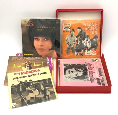 Lot de huit 45 tours
Set of 8 x SP/EP OG...