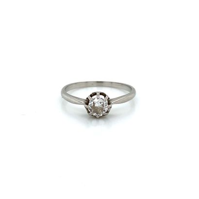 BAGUE en platine et diamant
Platinum ring...