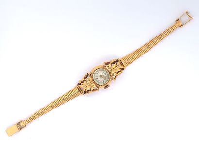 BRACELET MONTRE de dame en or
HAPPY,
BRACELET...