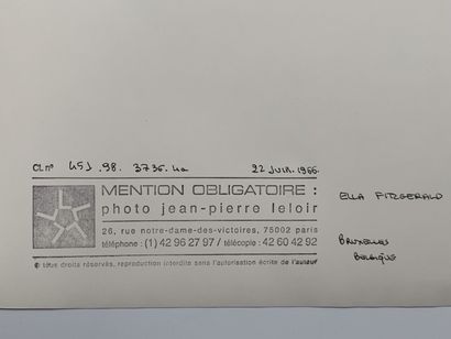 Jean Pierre LELOIR, photographie
Jean Pierre...