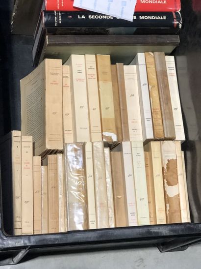 Important lot of various works including...