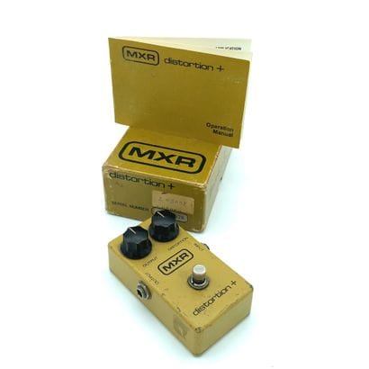 MXR pedal, Disto + model. The script block...
