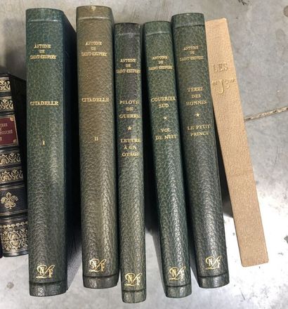 Important lot of various works including...