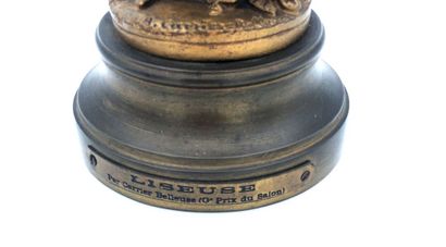 CARRIER-BELLEUSE (1824-1887)
La liseuse
Sculpture...