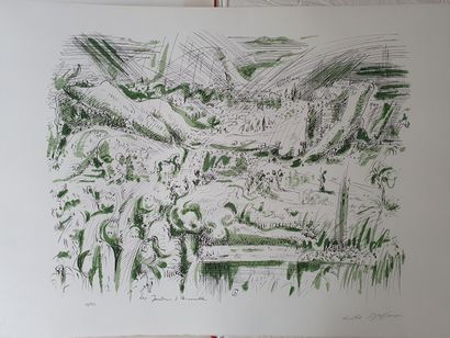 André MASSON - SCENES EROTIQUES, 11 LITHOGRAPHIES
André...