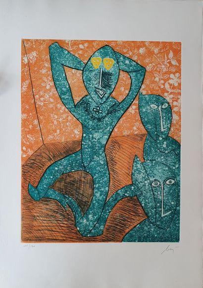 BAJ chez Picasso
Enrico BAJ (1924-2003)
BAJ...