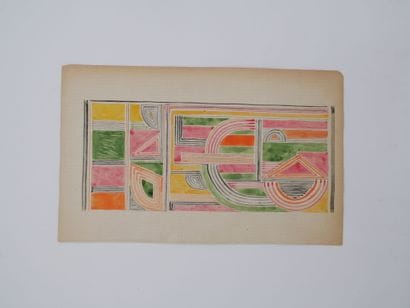 Sonia DELAUNAY pour Atelier Simultané (1923-1934),...