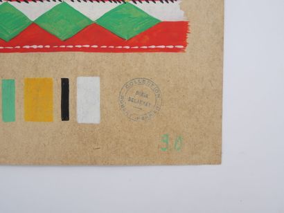Sonia DELAUNAY pour Atelier Simultané (1923-1934),...