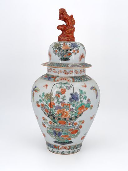 SAMSON - Early 20th century
Covered porcelain...