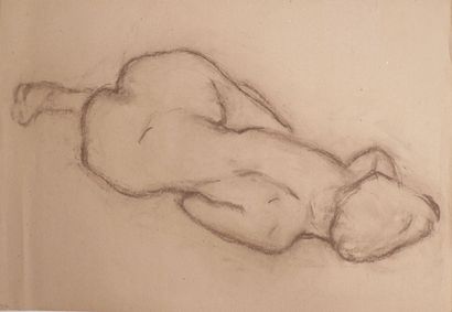 Pierre Lèbe (1929 - 2008)
- Female nude n°113,...
