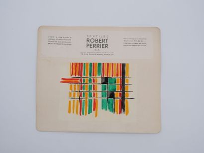 Sonia DELAUNAY pour Atelier Simultané (1923-1934),...