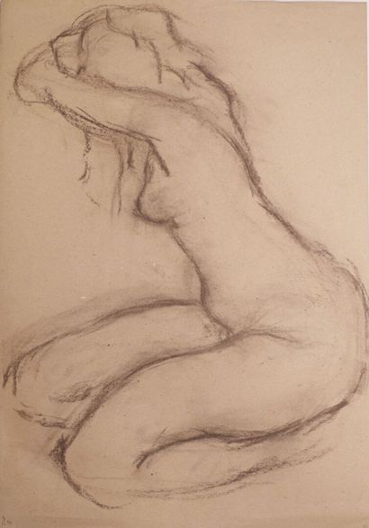 Pierre Lèbe (1929 - 2008)
- Female nude n°113,...